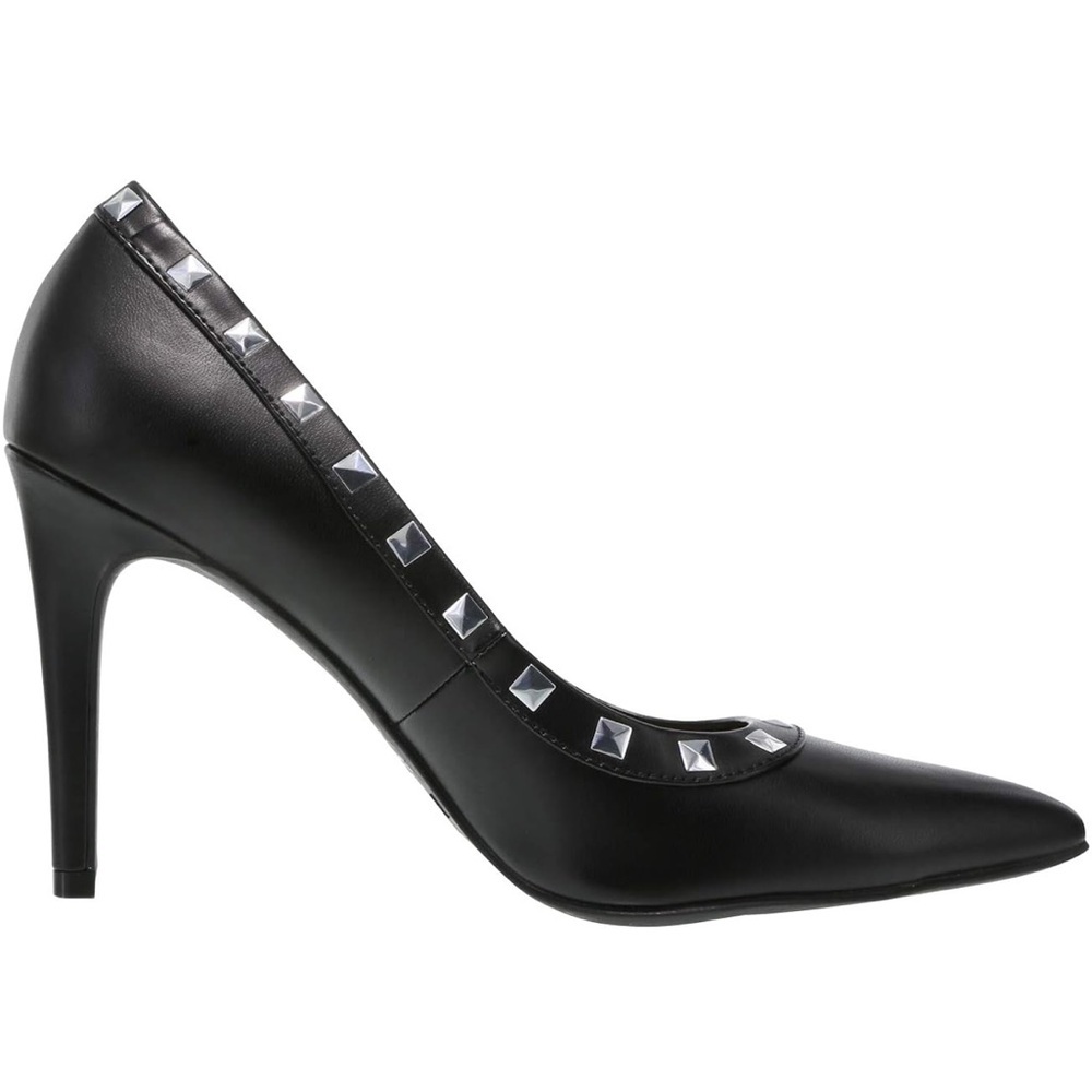 Christian Siriano Black Studded Heels - Picture 3 of 7